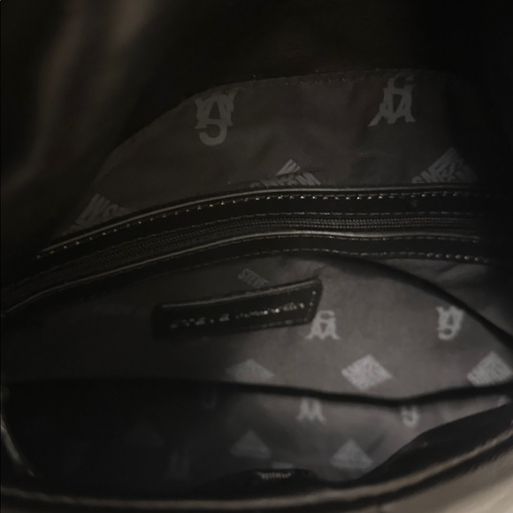 STEVEN MADDEN Black LEATHER Quilted Women's Bag - Picture 3 of 5